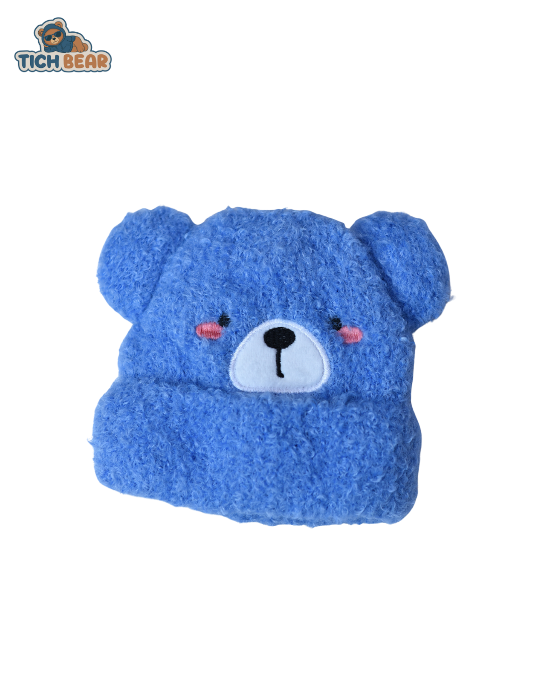Tich Bear Wool Cap – Bear-Shaped Woolen Winter Cap