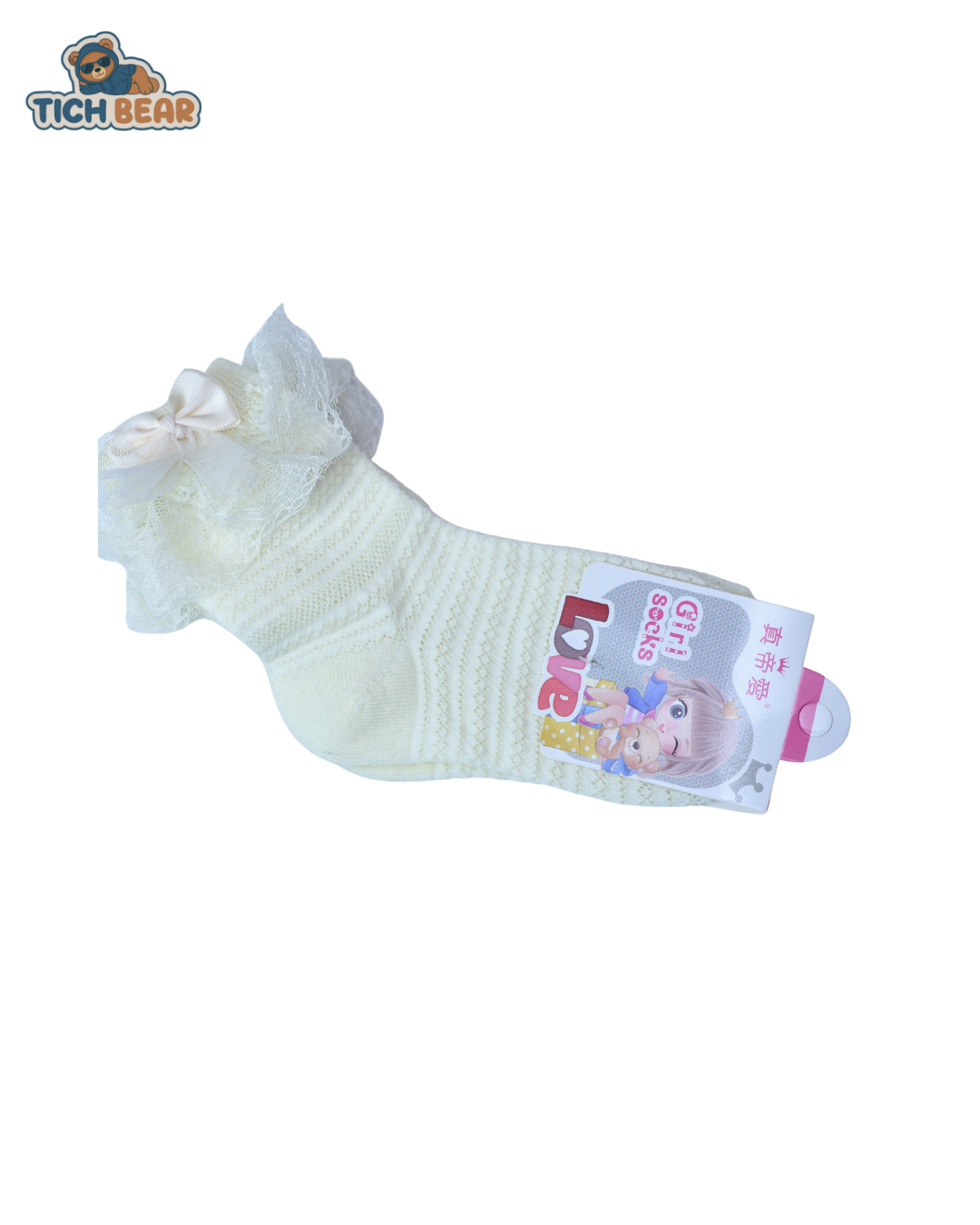 TwinkleNet Socks – Fancy Girls’ Socks with Net & Stylish Designs