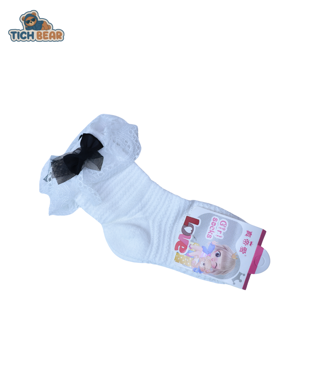 TwinkleNet Socks – Fancy Girls’ Socks with Net & Stylish Designs