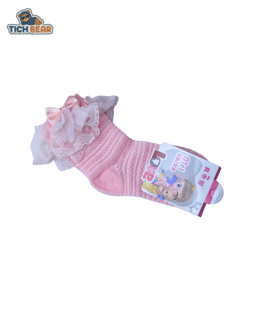 TwinkleNet Socks – Fancy Girls’ Socks with Net & Stylish Designs