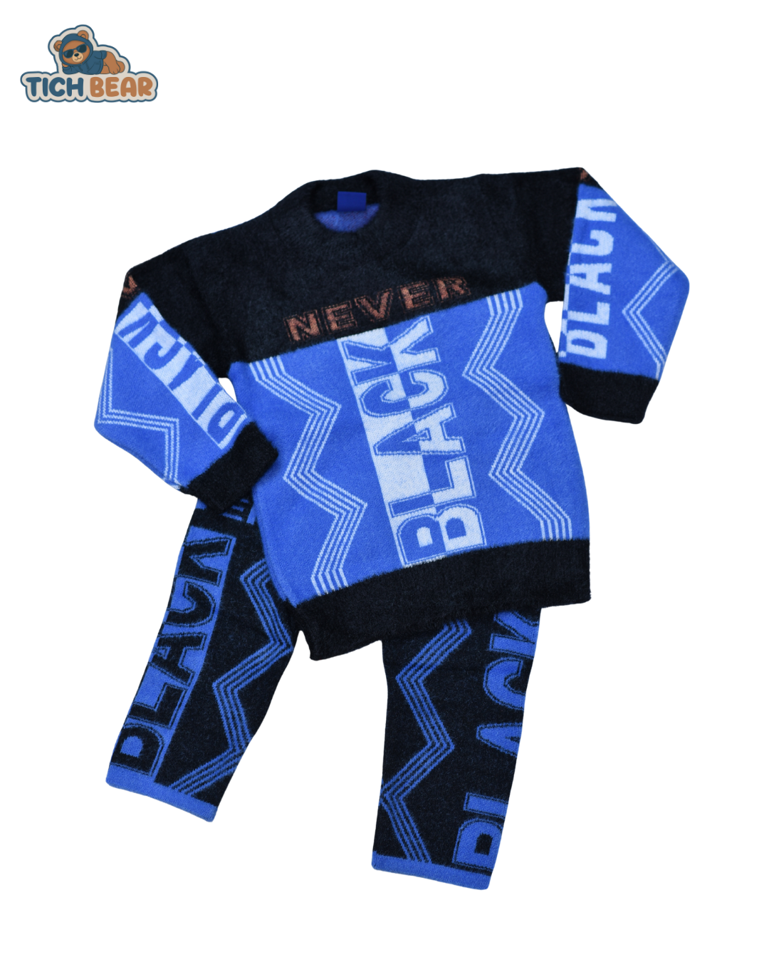 Kids Warm Wool Suits – Cozy 2-Piece Kids Winter Suit