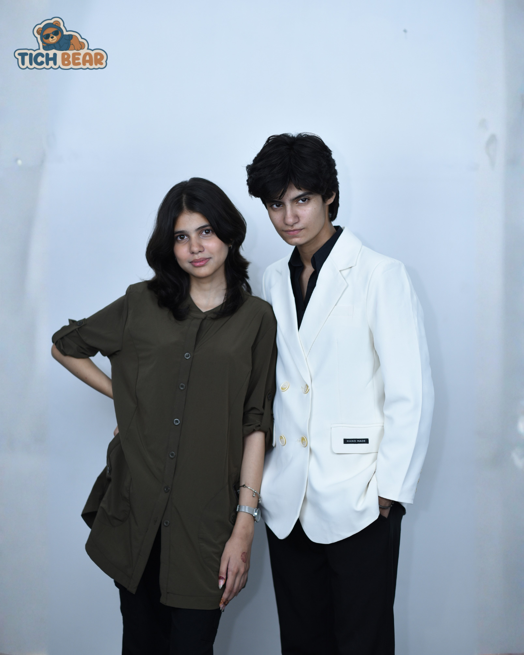 Trendy Korean-Trendy Coat 2026 Winter  – Elegant White