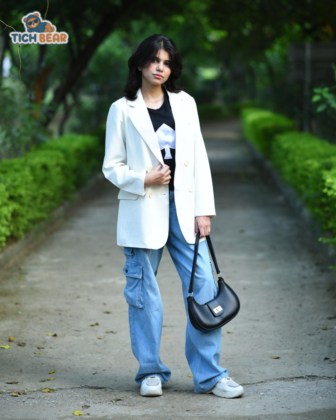 Trendy Korean-Trendy Coat 2026 Winter  – Elegant White