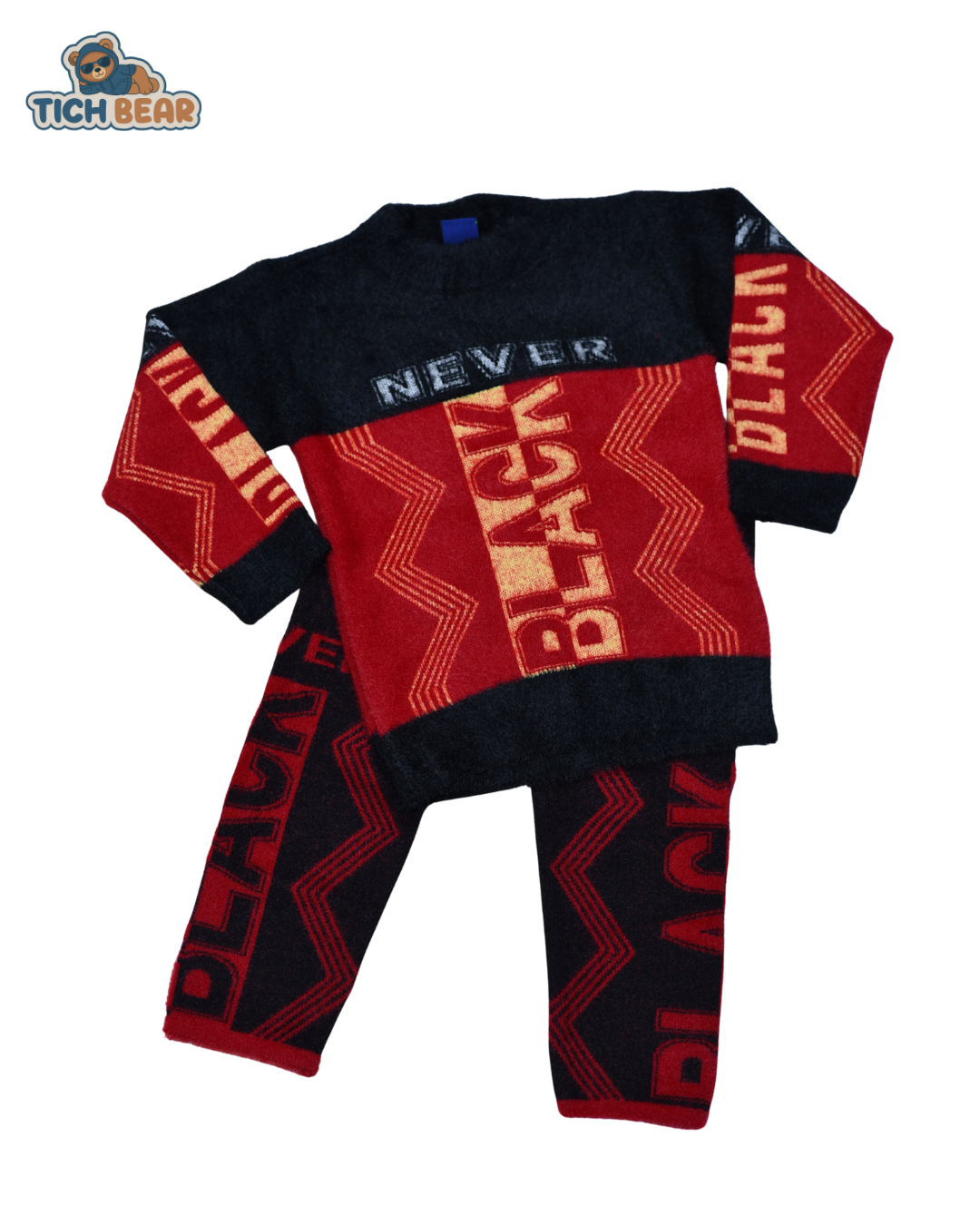 Kids Warm Wool Suits – Cozy 2-Piece Kids Winter Suit