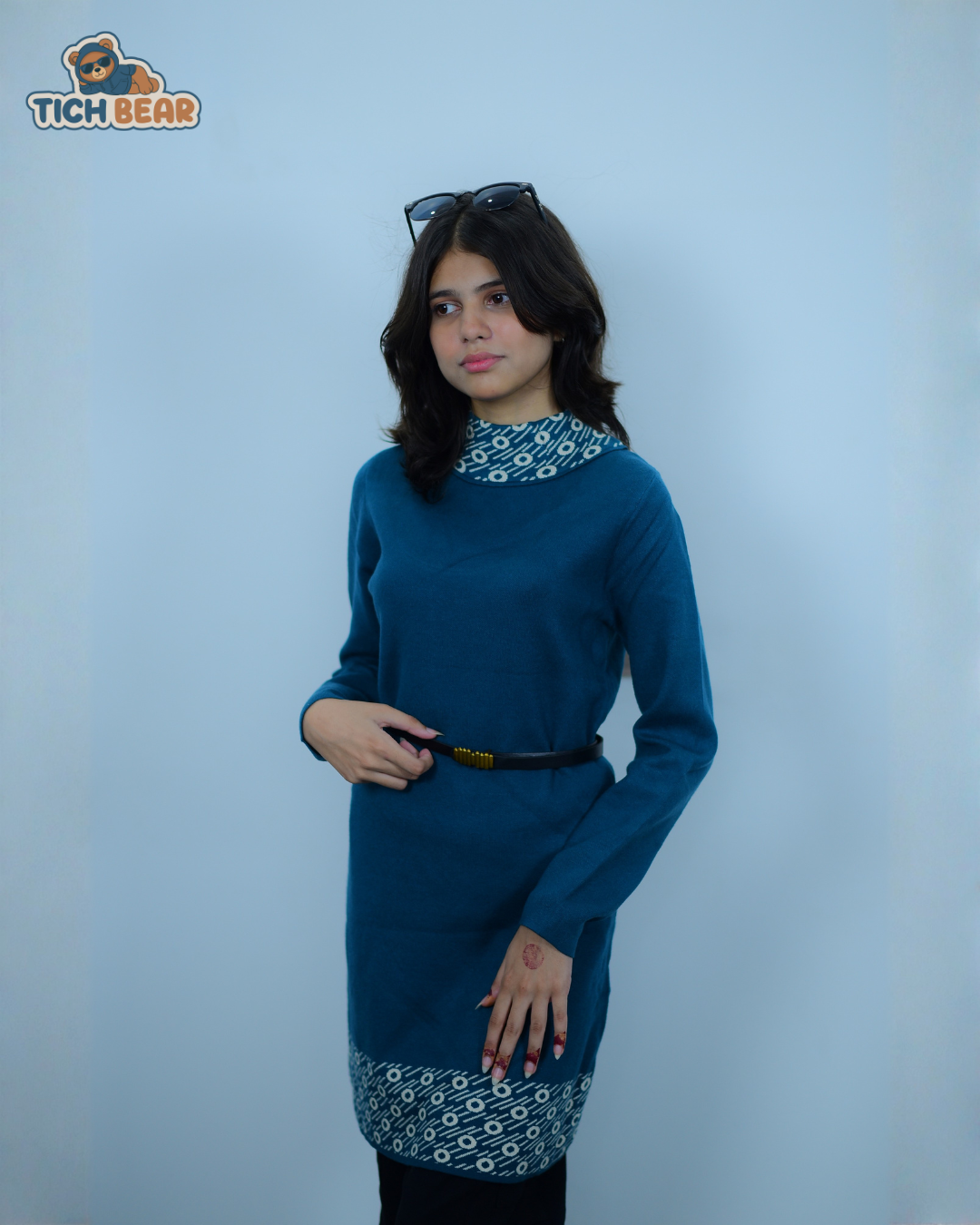 Seren Top – Cozy Slim-Fit Wool Winter Wear