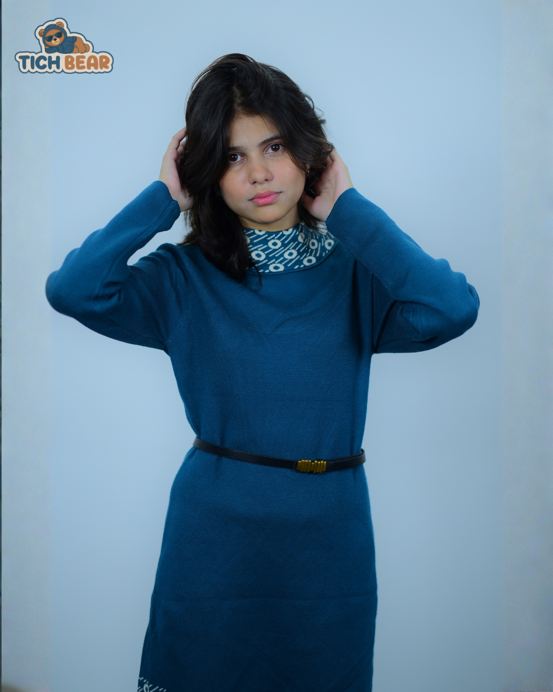 Seren Top – Cozy Slim-Fit Wool Winter Wear