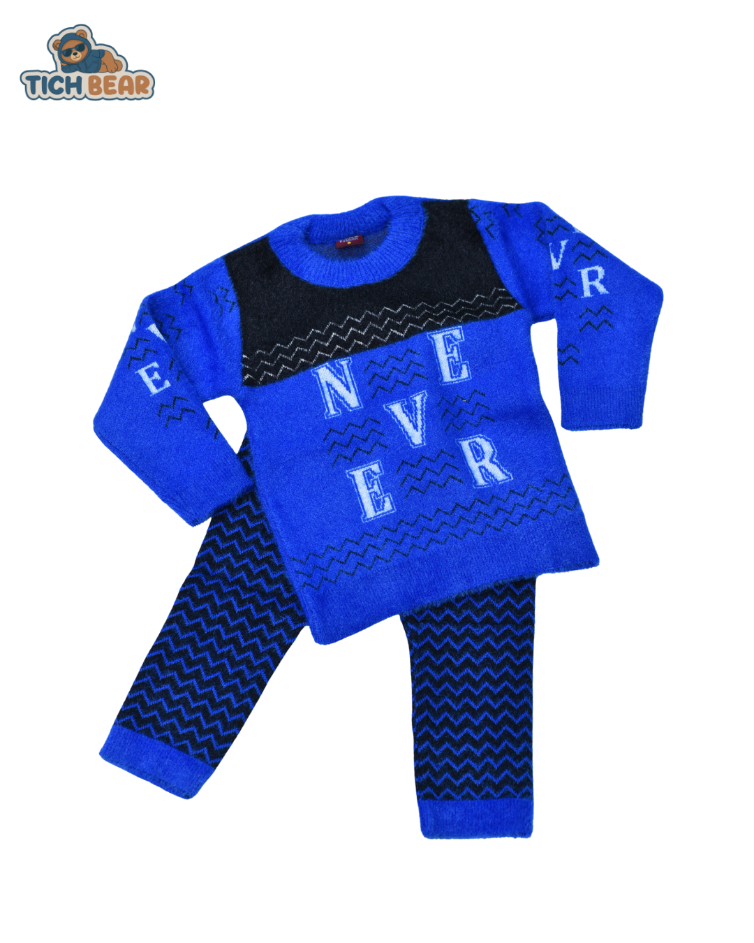 Kids Warm Wool Suits – Cozy 2-Piece Kids Winter Suit