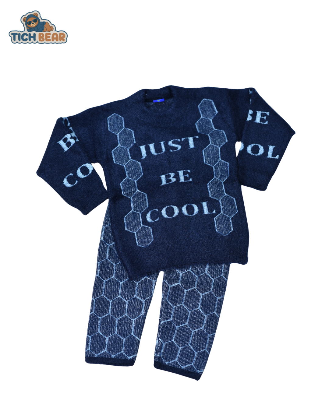 Kids Warm Wool Suits – Cozy 2-Piece Kids Winter Suit