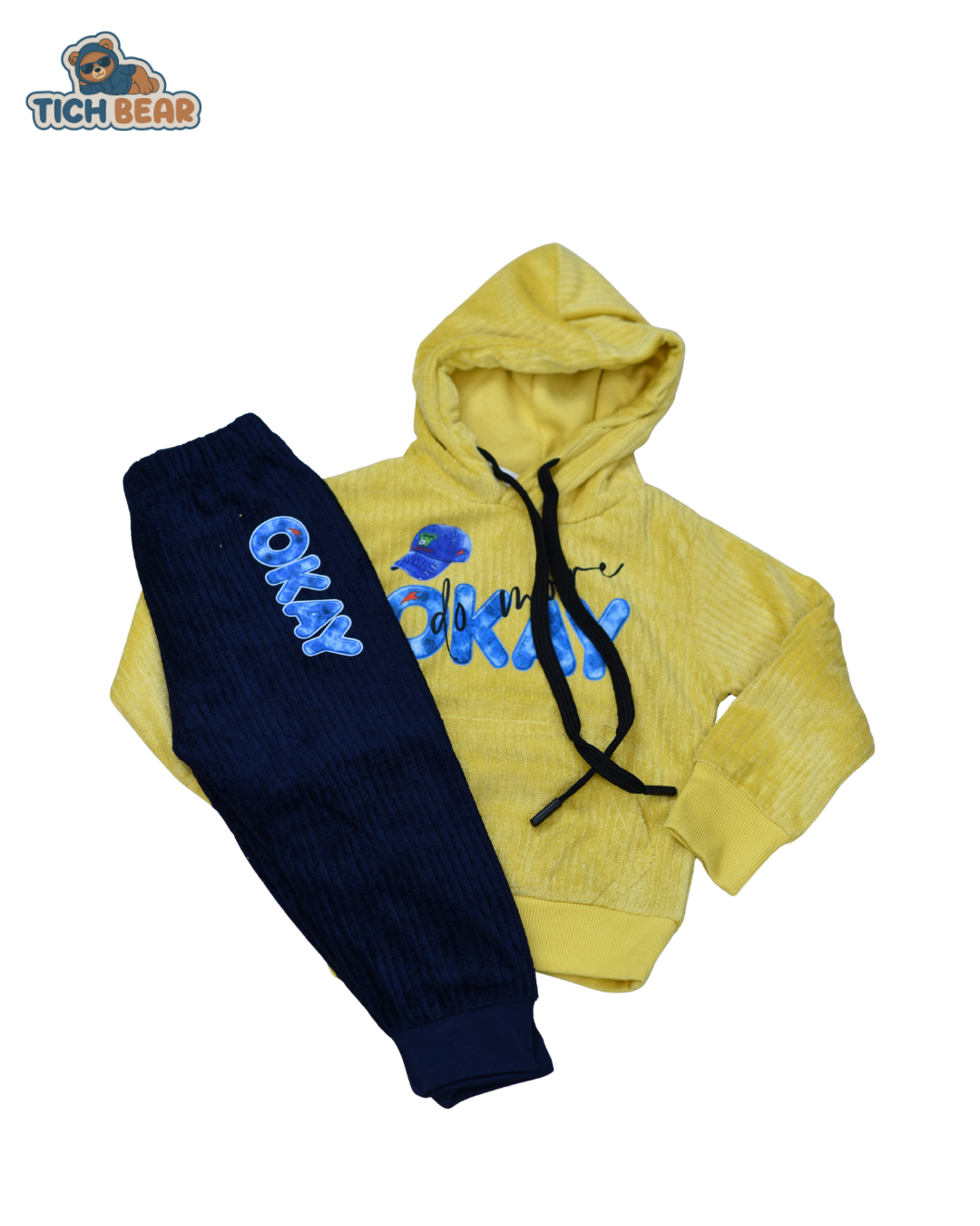 Kids Warm Velore Suits  – Soft Velore 2-Piece Kids Winter Set