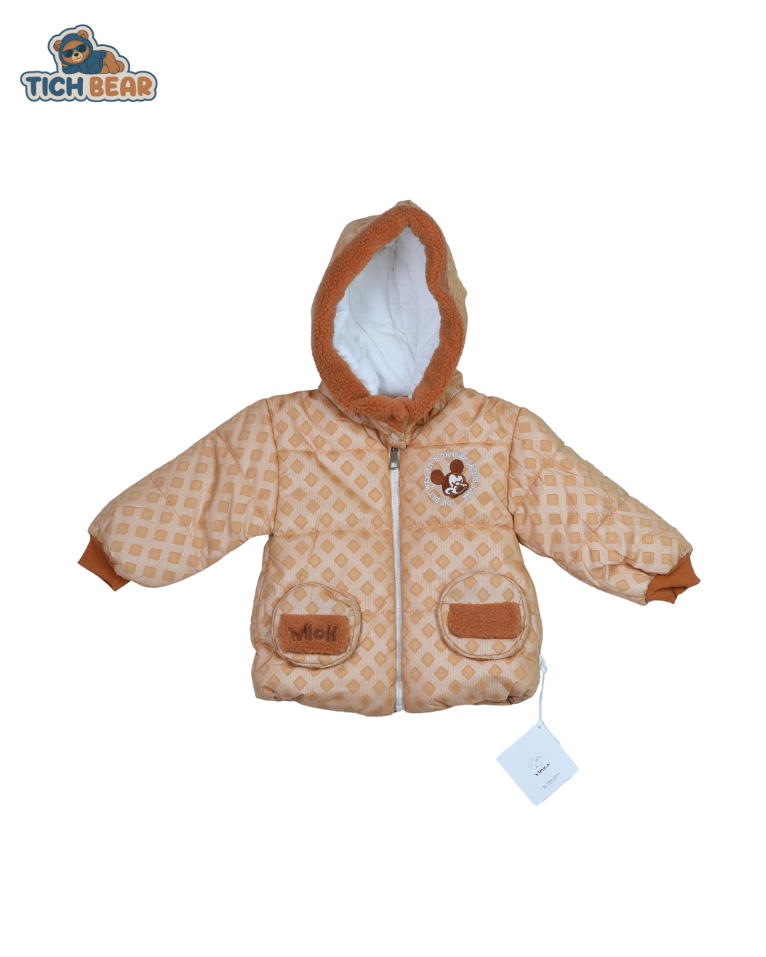 Premium 3-Piece Mickey Mouse Duffer Suit – Warm & Cozy Winter Set