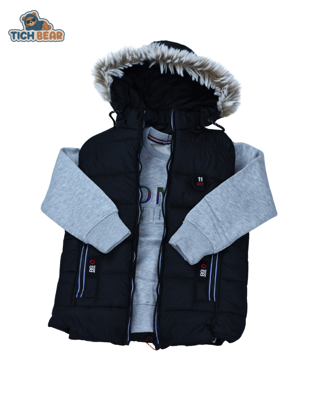 Puffer Jacket with Inner (Thermal Winter Wear)