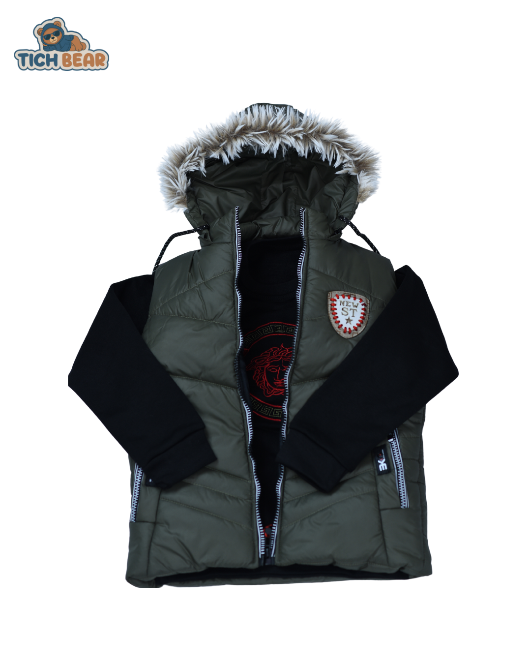 Puffer Jacket with Inner (Thermal Winter Wear)