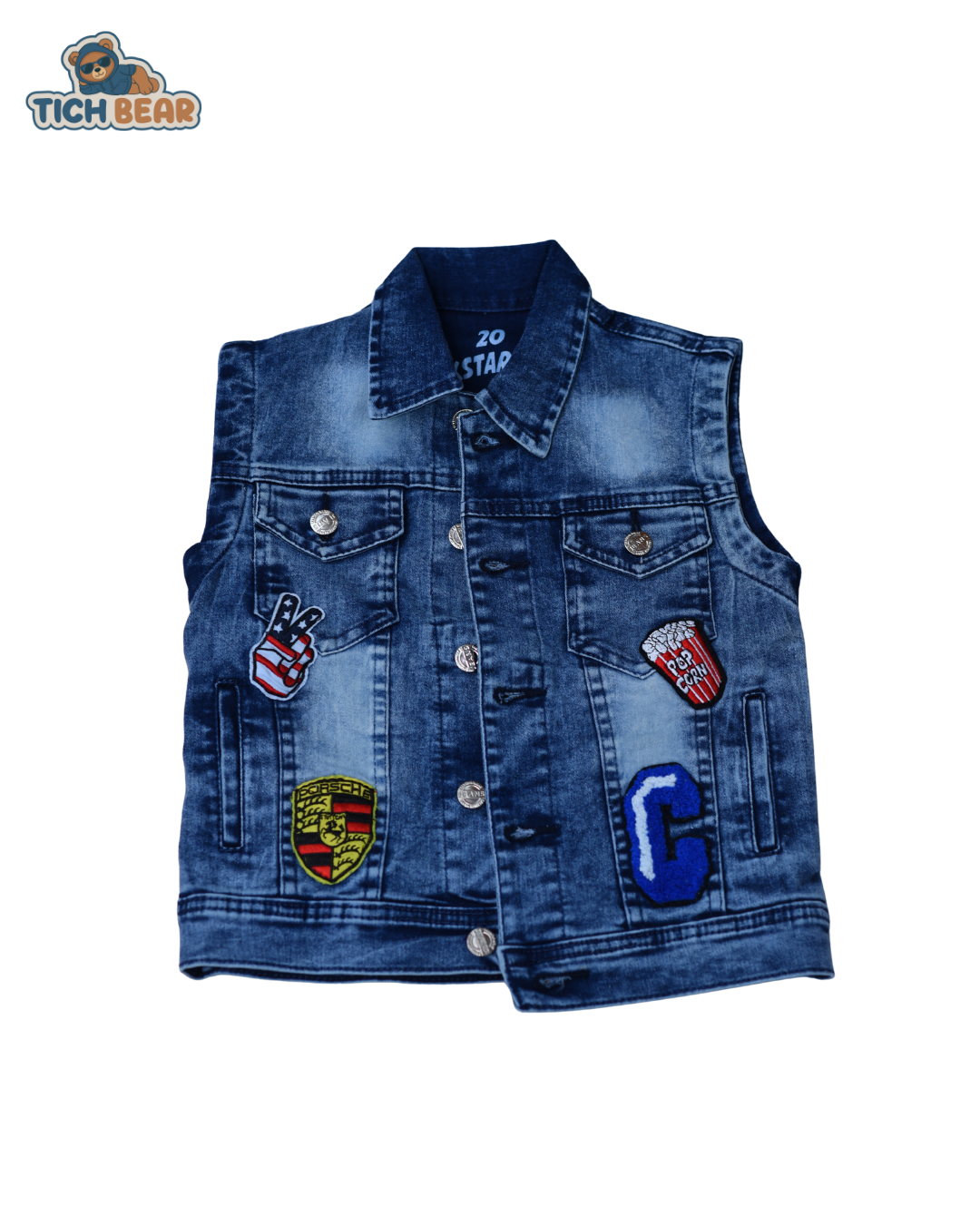 Kids Denim Jacket with Inner (Thermal Winter Wear)