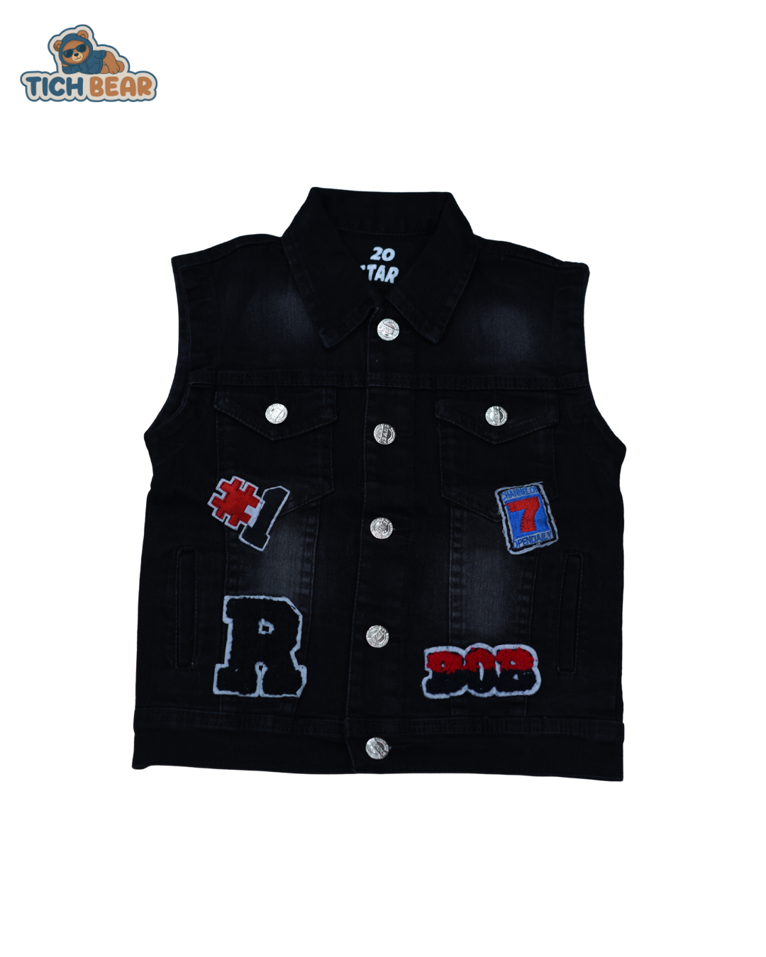 Kids Denim Jacket with Inner (Thermal Winter Wear)