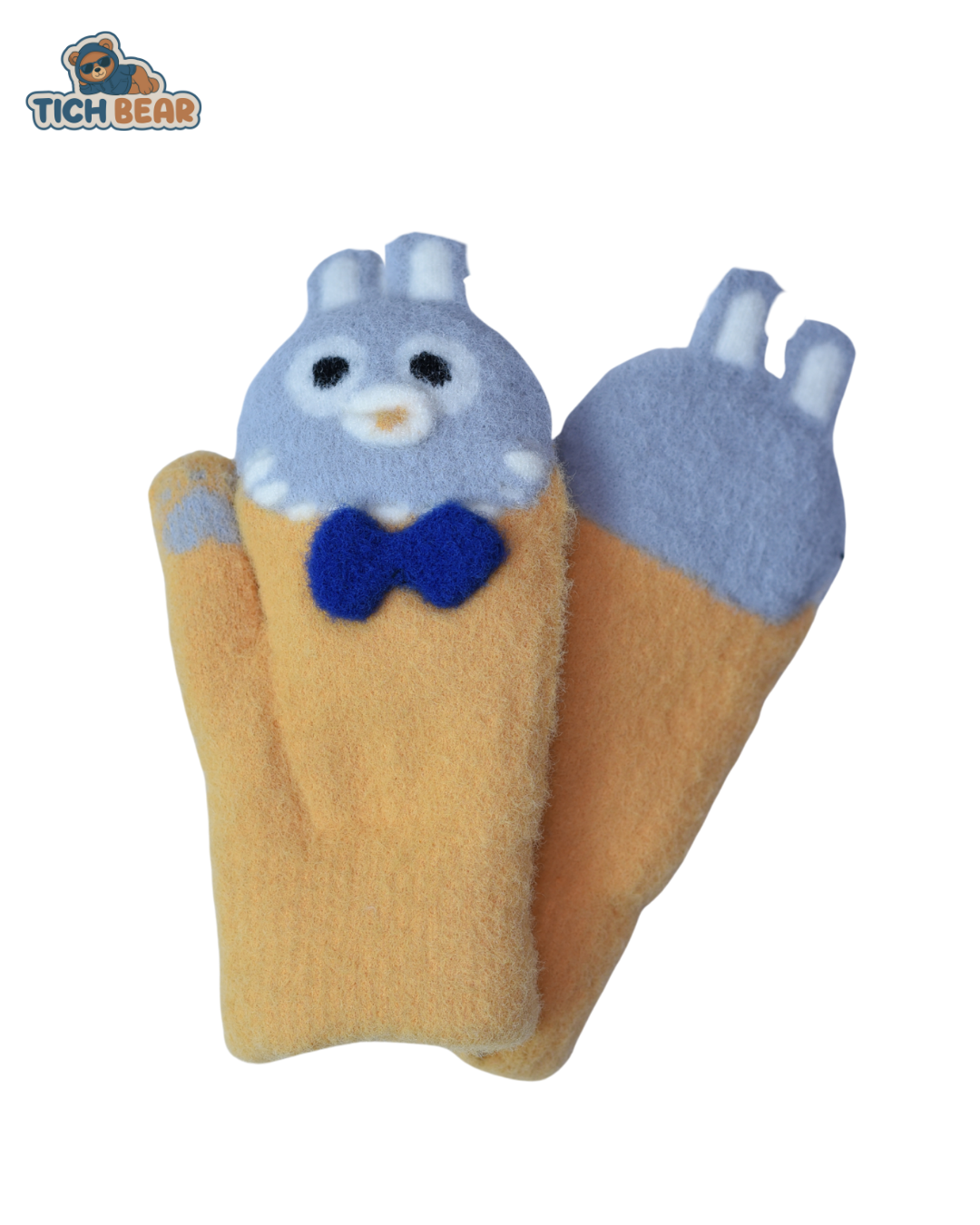 BunnyMitts Gloves – Rabbit Face Woolen Winter Gloves